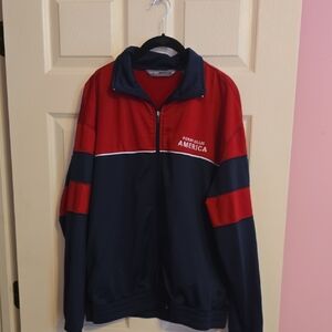 Perry Ellis Red and Navy Activewear